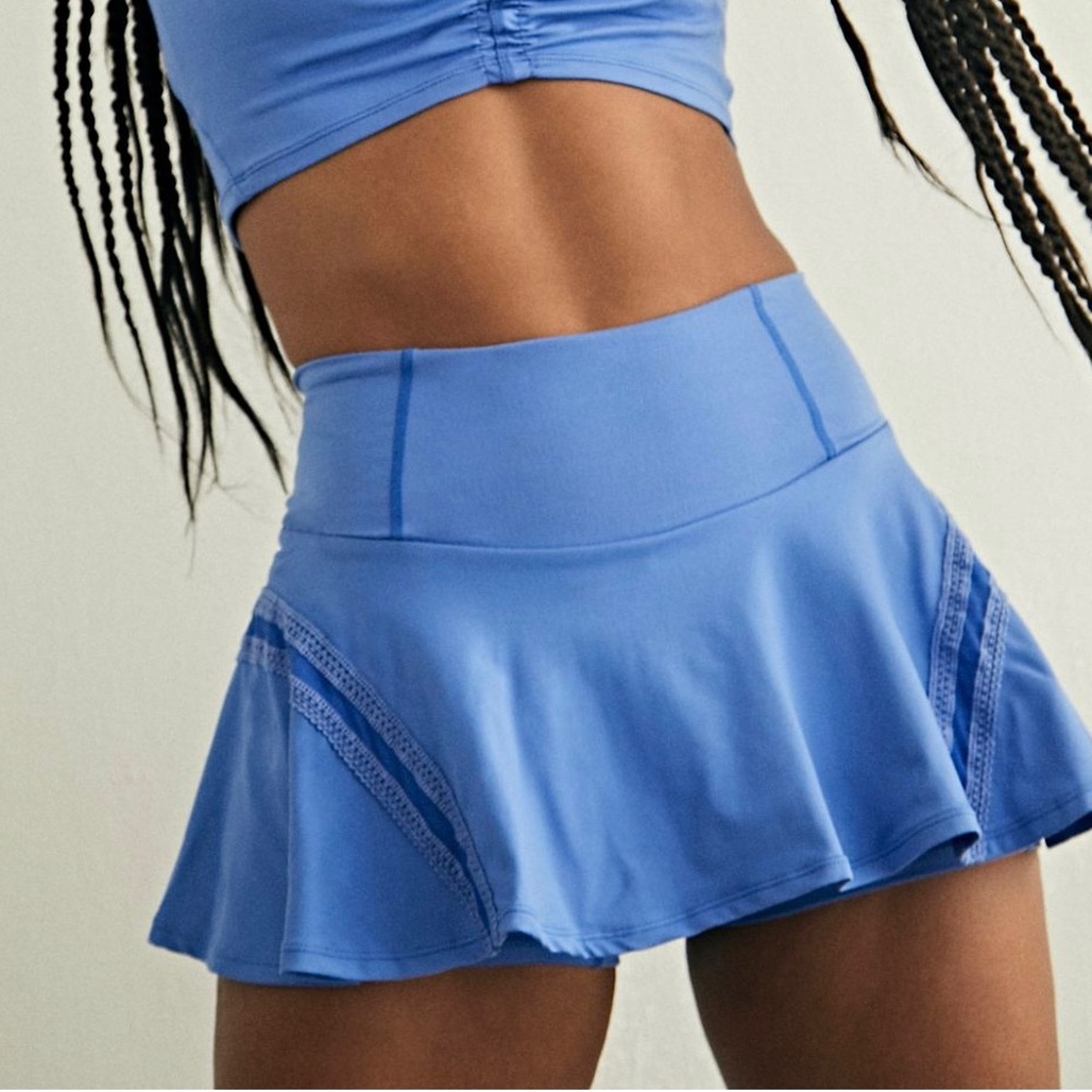 Pleats and thank you skort